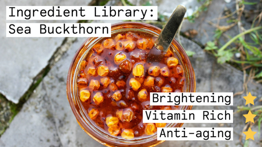 Sea Buckthorn Skin Benefits Antioxidants in Blunt Skincare Moonrock Full Spectrum Renewal Face Oil